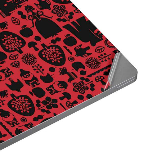 Disney Snow White Icon Pattern Universal Laptop 11in (8.8 x 6.2in) Skin